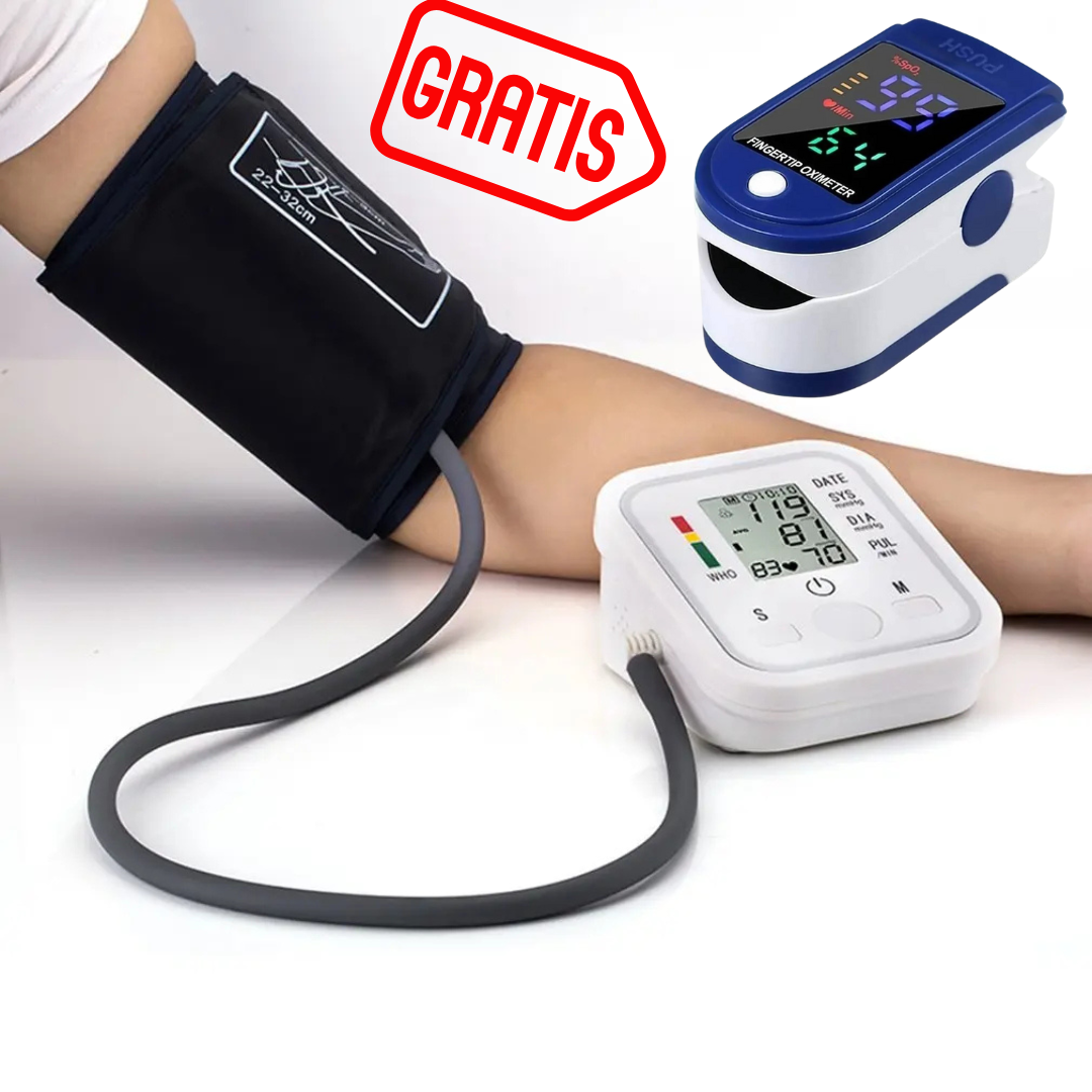 ¡Aprovecha Hoy! Compra el Tensiómetro con Descuento y Llévate un Oxímetro de Regalo – ¡Cuida Tu Salud y Ahorra!